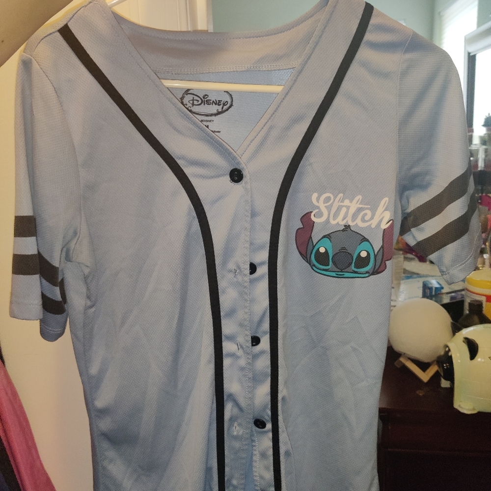 Disney Stitch Button Down